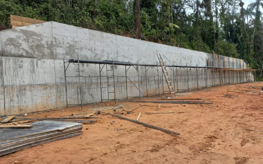 Muro de Contenção – Costa e Silva